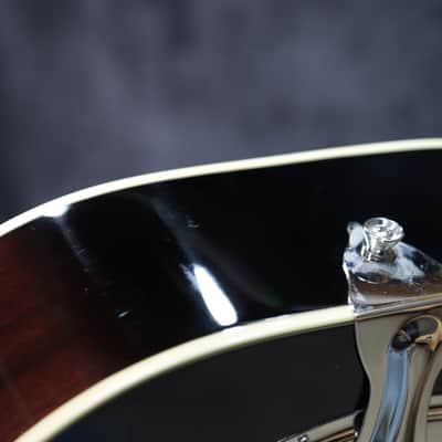Recording King RR-36-VS Maxwell Roundneck Resonator Gloss Sunburst Guitar image 14