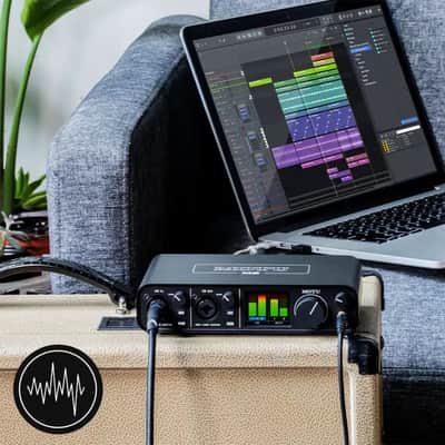 MOTU M2 Professional USB-C Audio Interface (2022 Ver.) | ESS Sabre32, 2-In/2-Out, 120dB DNR image 5