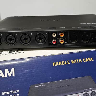TASCAM US-800 USB 2.0 Audio Interface 2000s - Black image 7