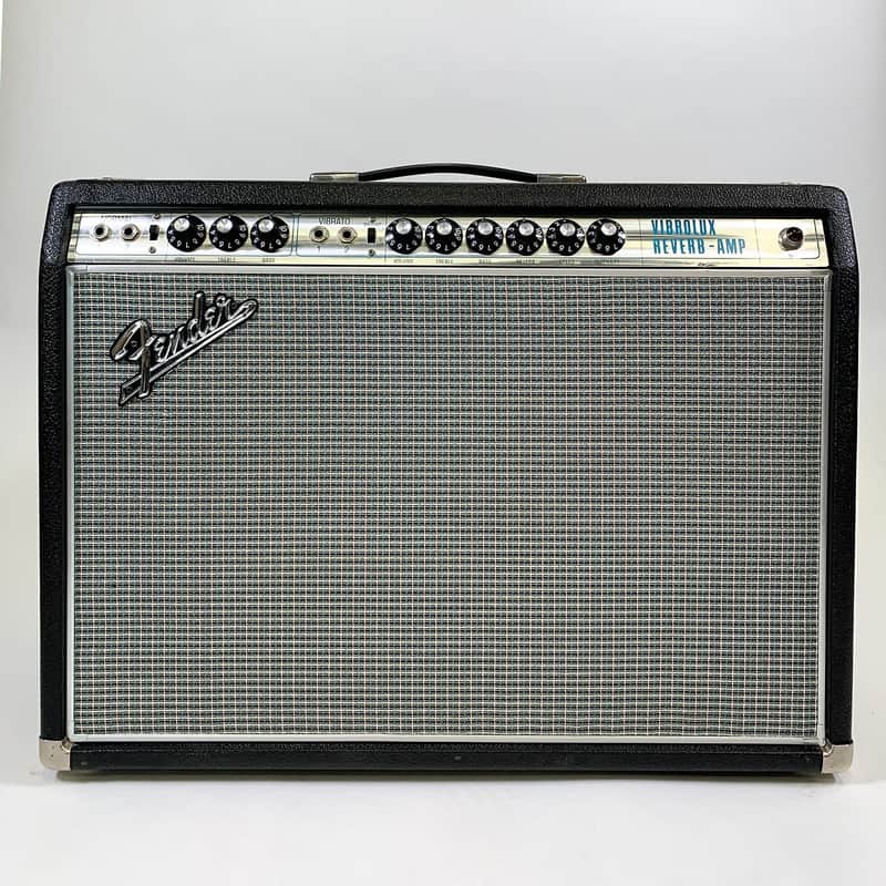 Fender Vibrolux Reverb "Drip Edge" 2-Channel 40-Watt 2x10" Guitar Combo 1968 - 1969 image 1