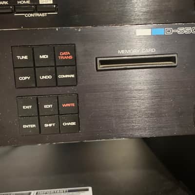 Roland D-550 Digital Piano Sound Module 1987 - Black image 4