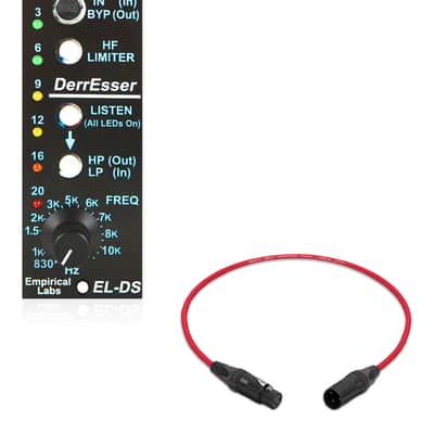Empirical Labs ELDS-V DerrEsser | 500-Series De-Esser Module (Vertical) | Pro Audio LA image 1