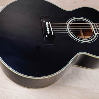 Morris MJ-405 MIJ 1981 Black Vintage Made in Japan w/ Hard Case image 15