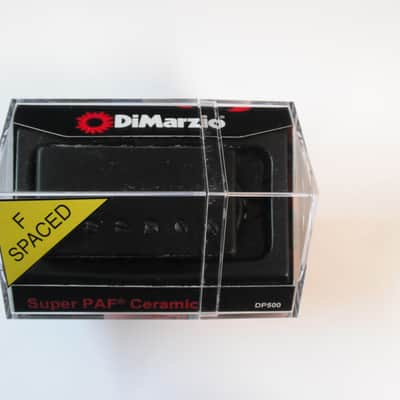 DiMarzio F-spaced Super PAF Ceramic W/Black Cover DP 500
