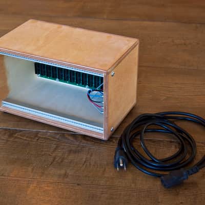 Doepfer A-100 LC1 Low Cost Eurorack Case - 3U / 48HP (Wood) [USED] image 1