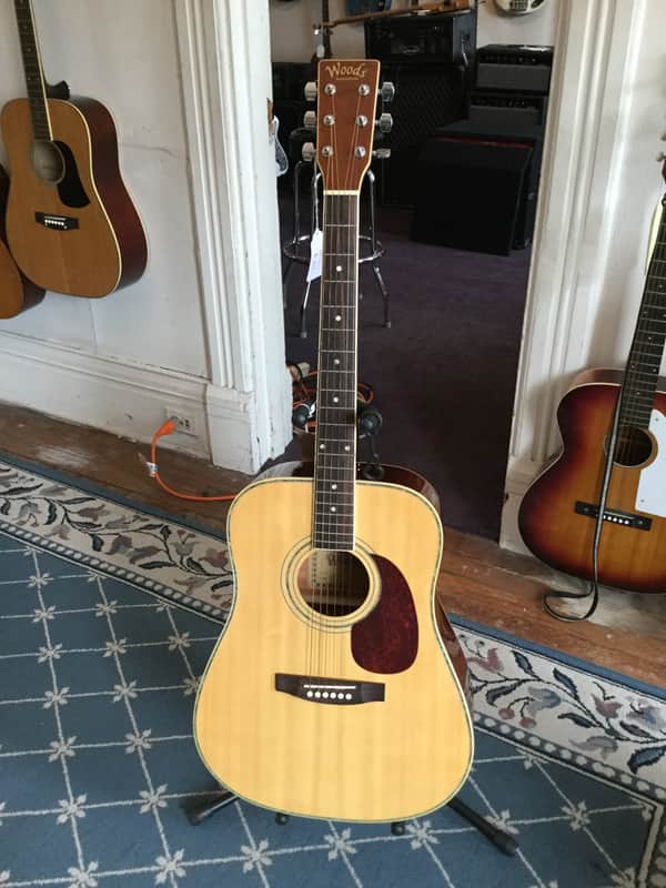 Woods W92 Acoustic Guitar Natural image 1