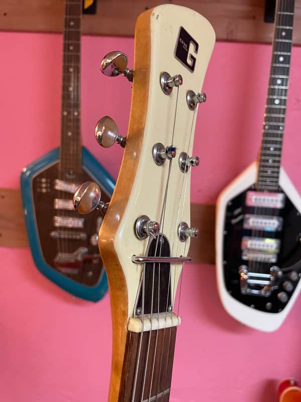 1960's Guyatone LG-150T White Mosrite style guitar | Reverb Australia