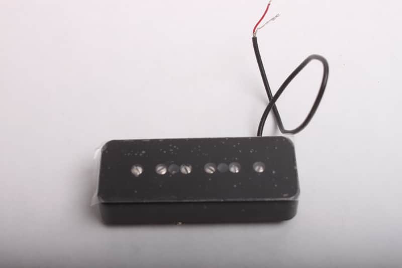 BYOGuitar Soapbar P90 Bridge Pickup, Black image 1