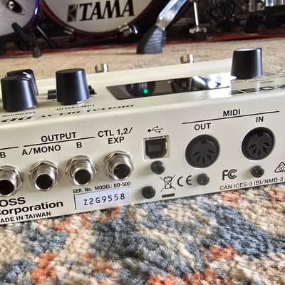 Boss DD-500 Delay 2015 - Present - White imagen 4