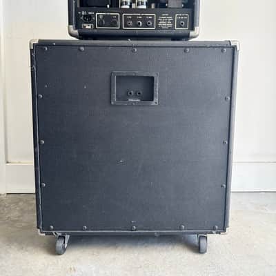Vintage 1990s Sovtek MIG-50H Tube Head with Matching Sovtek 4x10 Cabinet - Black image 7