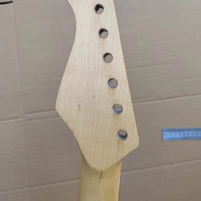 Caraya Maple Wood Guitar Neck, 22 Frets Rosewood Fingerboard image 4