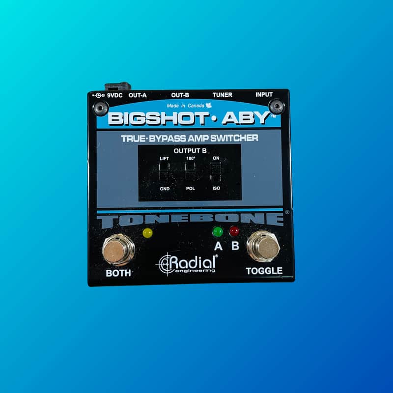 <b>$13.62 Off: Radial Bigshot ABY True-Bypass Amp Switcher V2</b>