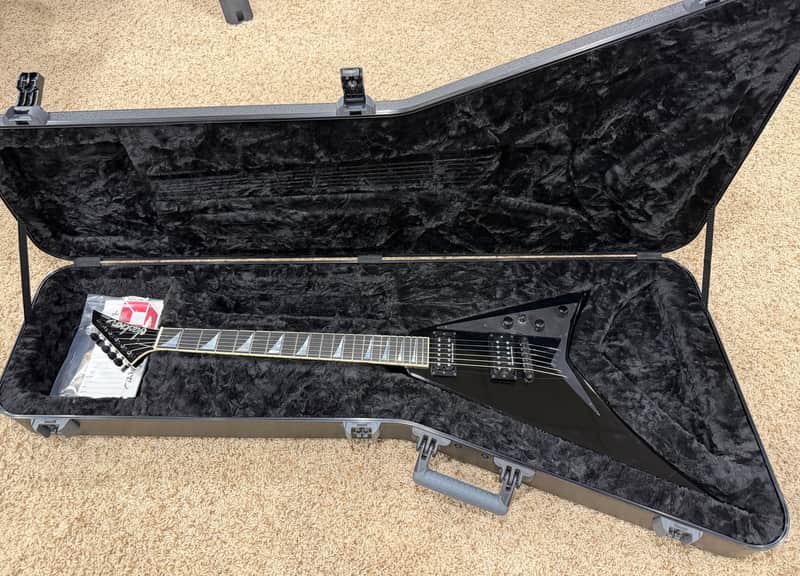 2020 Jackson RR1T Rhoads Black Hammett Metallica Ozzy image 1