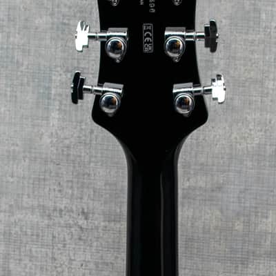 Gretsch Falcon Hollow Body with String-Thru Bigsby and Chrome Hardware Ebony Fingerboard Black image 8