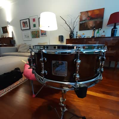 Cadeson snare drum Prestige Series Sílvio Gualda - Soloist 2012 - Walnut image 6