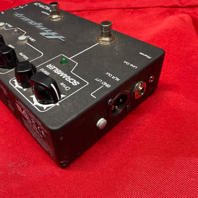 Ampeg SCR‑DI Bass DI Preamp with Scrambler Overdrive 2010s - Black image 3