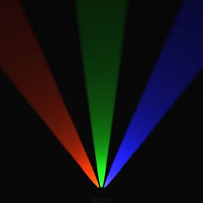 (2) Chauvet DJ EZbeam Q3 ILS Battery-Powered DMX Wash Effect Lights image 8
