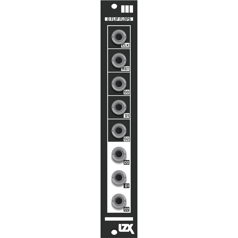 LZX Industries Castle 111 D Flip Flops Eurorack Synthesizer Module image 1