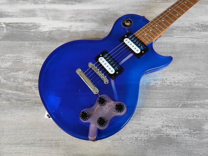 1990's Barclay Single Cutaway (Purple Lucite/Acrylic) image 1
