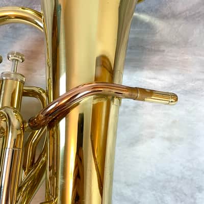 Unbranded 4 Valve Euphonium (Yamaha YEP-321 Copy) W/ Case Plays Great + See demo image 6