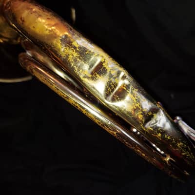 Getzen Caravelle Single French Horn, USA, with case and mouthpiece, Dented image 10