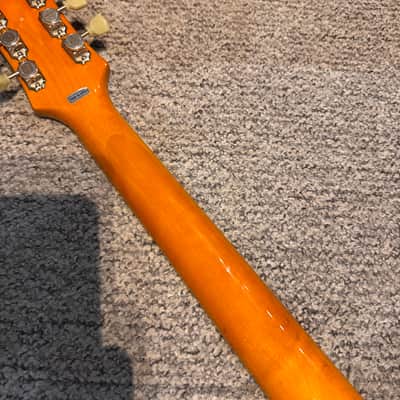 Epiphone Les Paul Standard Plus Top 2003 Trans Amber image 9
