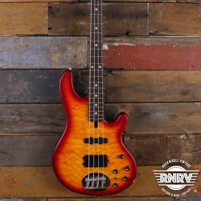 Lakland Skyline 44-02 Deluxe Satin Cherry SB, Rosewood B-Stock image 3