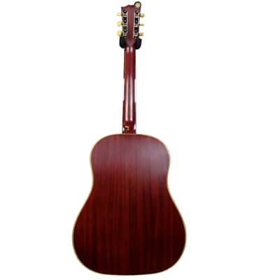 Gibson Acoustic 1942 Banner J-45 Acoustic Guitar - Vintage Sunburst image 4