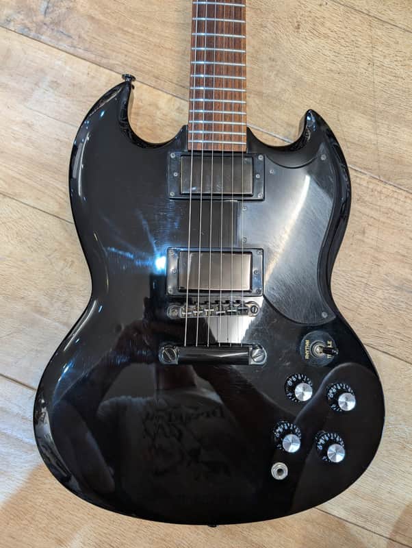 Epiphone Tony Iommi SG Limted Edition 2007 - Black Gloss image 1