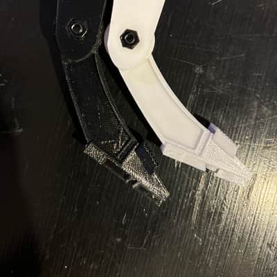 New Sennheiser MD421 mic clip (white or black) - PETG 3D printed image 9