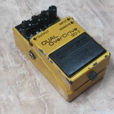 Boss SD-2 Dual OverDrive (Silver Label) 1993 - 1998 - Yellow image 5