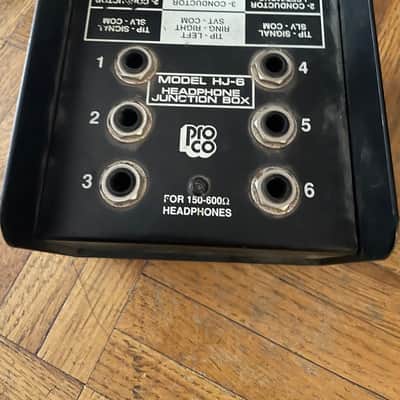 ProCo Pro Co HJ6 - 6 Channel Headphone Distribution Box image 3
