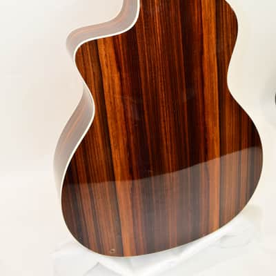 2016 Taylor 214ce DLX Grand Auditorium Acoustic Electric Guitar, Natural w/ Case image 16