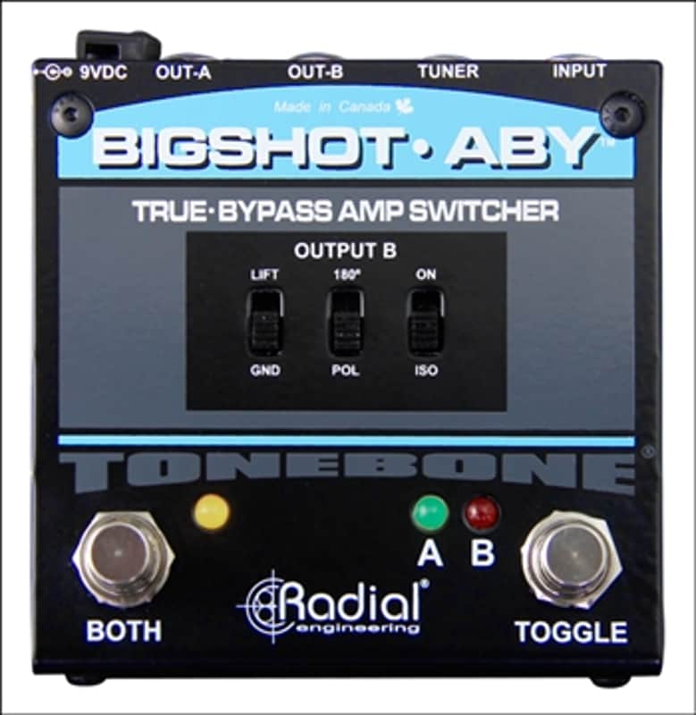 Radial Engineering BigShot ABY True Bypass Switcher image 1