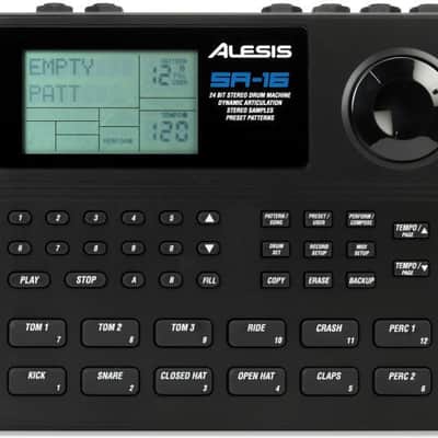 Alesis SR-16 Drum Machine Portable Electronic New Open Box