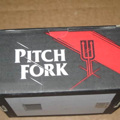 lightly handled Electro Harmonix EMPTY CARDBOARD BOX, original Owner's Manual , & bubble wrap ONLY for Pitch Fork Polyphonic Pitch Shifter	(NO pedal, NO power supply, NO warranty / registration paperwork) 2010s (specifically from 2014) image 9