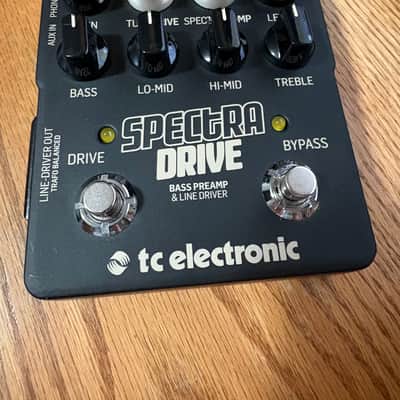TC Electronic SpectraDrive Bass Preamp 2018 - Present - Black Bild 1
