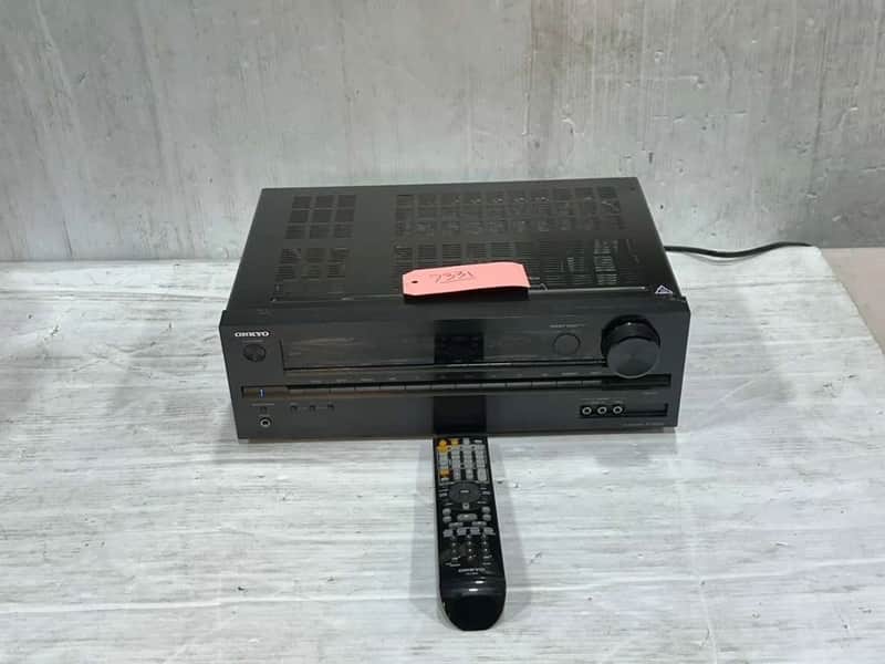 Onkyo TX-SR333 AV Surround Receiver W/ RC 742M Remote (bundle) #7331 (ONE) (THS) image 1