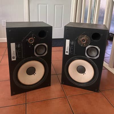 JBL  L100 Century 1973-1974 - Black ( painted by previous owner ) image 2