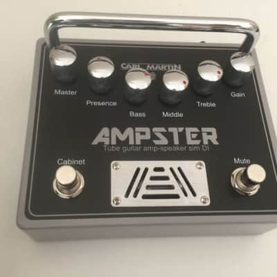 Carl Martin Ampster Tube Guitar Amp Speaker Sim DI Effects Pedal w/ Original box & paperwork image 3