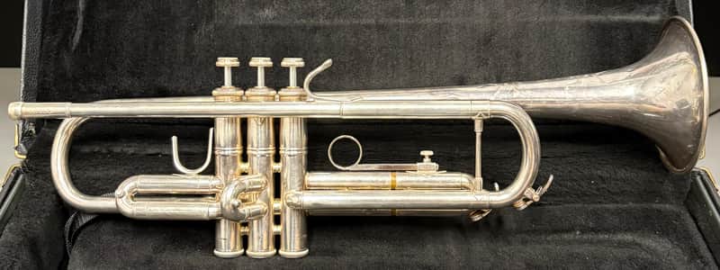 Bach TR200 Trumpet, Silver Finish image 1