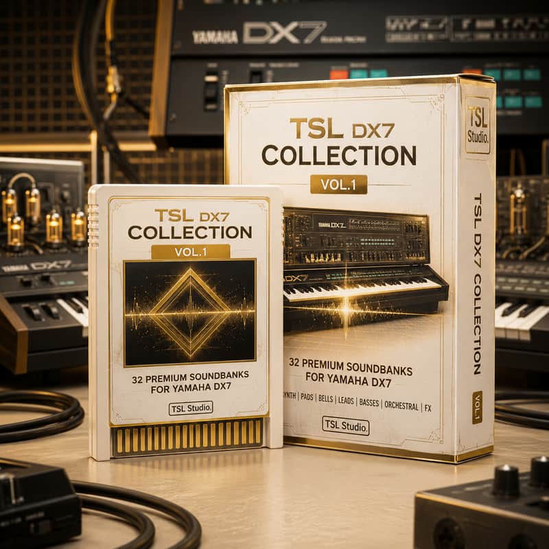 TSL Studio Yamaha DX7 Unique Bank - TSL DX7 Collection Vol.1 - Vintage and Analog style sounds image 1