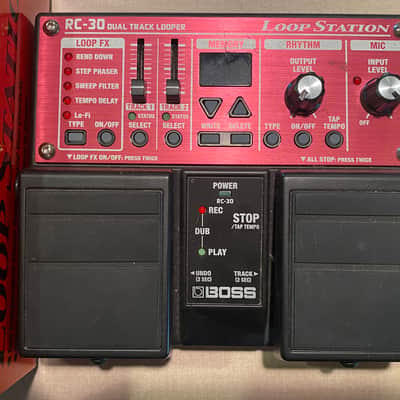 Boss RC-30 Loop Station 2011 - Present - Red image 1
