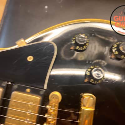 1992 Gibson Pre-Historic ’57 Les Paul Custom 3-Pickup Custom Shop Black Beauty w/ Chainsaw Case image 15