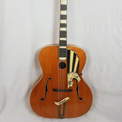 RARE Vintage 1949 Otto Meindl Migma Meister Jazz Guitar "Mein-Del" (Germany) image 2