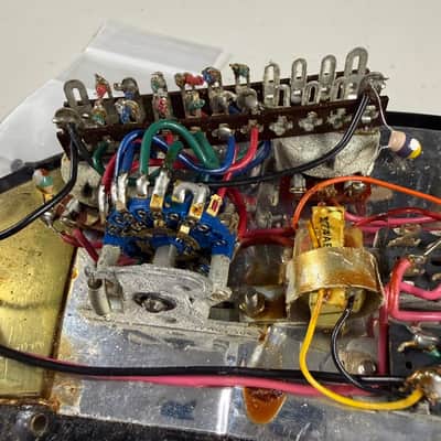 Gibson Les Paul Triumph or Recording Bass Complete Control Plate (E-327) image 5