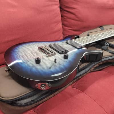 PRS SE Mark Holcomb SVN 7-String with Bag 2023 - Holcomb Blue image 8