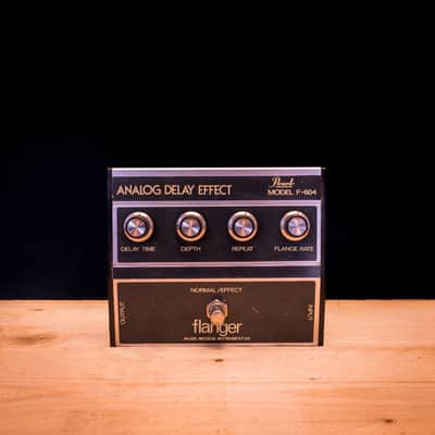 Pearl F-604 Flanger Analog Delay Effect s/n 508453 70's Japan image 2