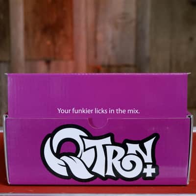 Electro-Harmonix Q-Tron Plus Envelope Filter with Effects Loop - Black / Purple / Orange image 2