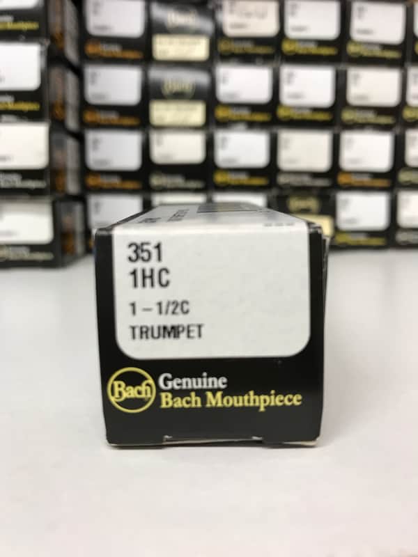 Bach 3511HC Standard Series Trumpet Mouthpiece - 1-1/2C Cup image 1